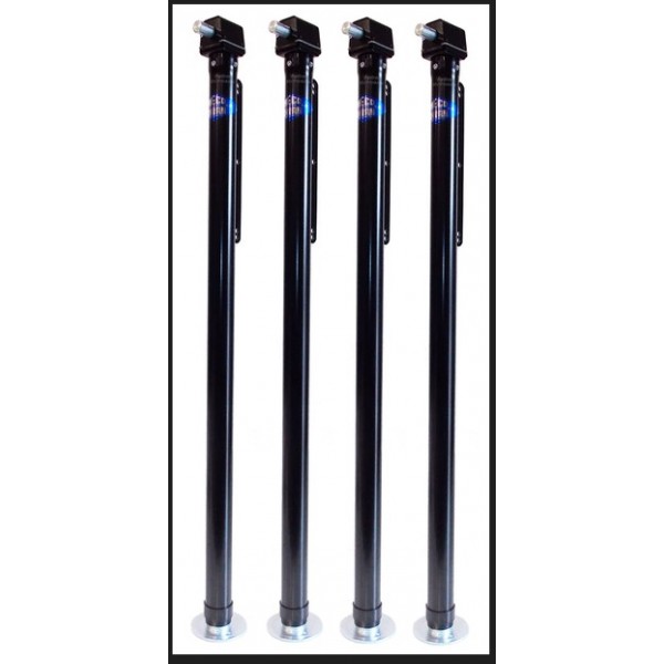 Convertible Jacks (Black) - 4 Pack