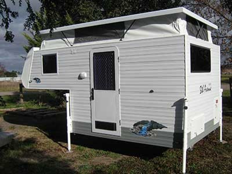 Rieco-Titan Camper Jacks on campers in Australia