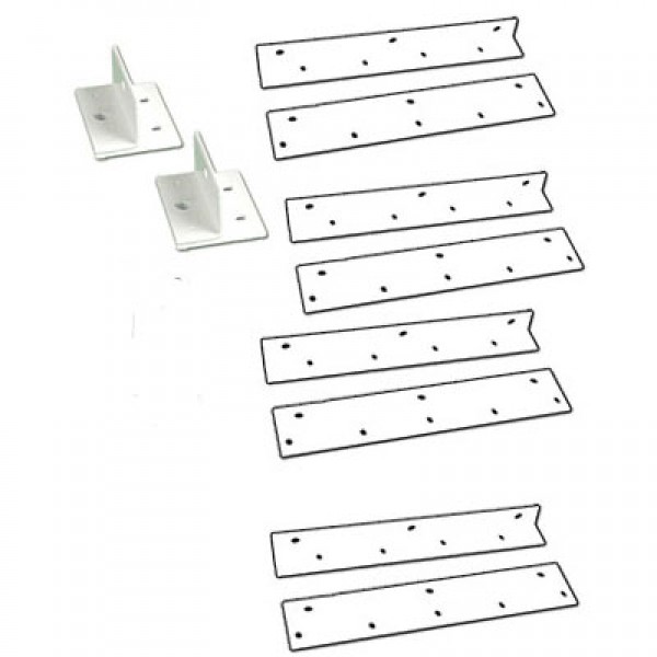 Hydraulic Jack Narrow Bracket Kit (White)