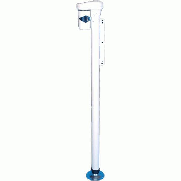 Electric Jack, Single with Separate Powerhead-White